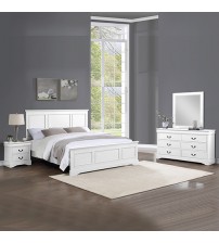 Spencer 4pcs Bedroom Suite Solid Wood & MDF in Multiple Size with Dresser